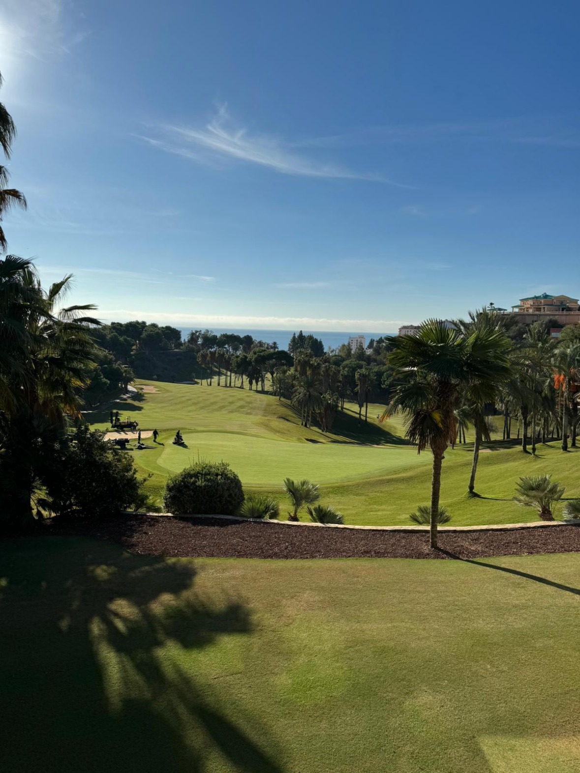 Fairway on a Costa del Sol golf course
